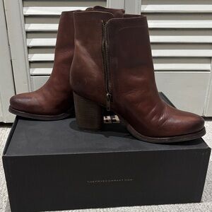 Frye Addie Double Zip Booties